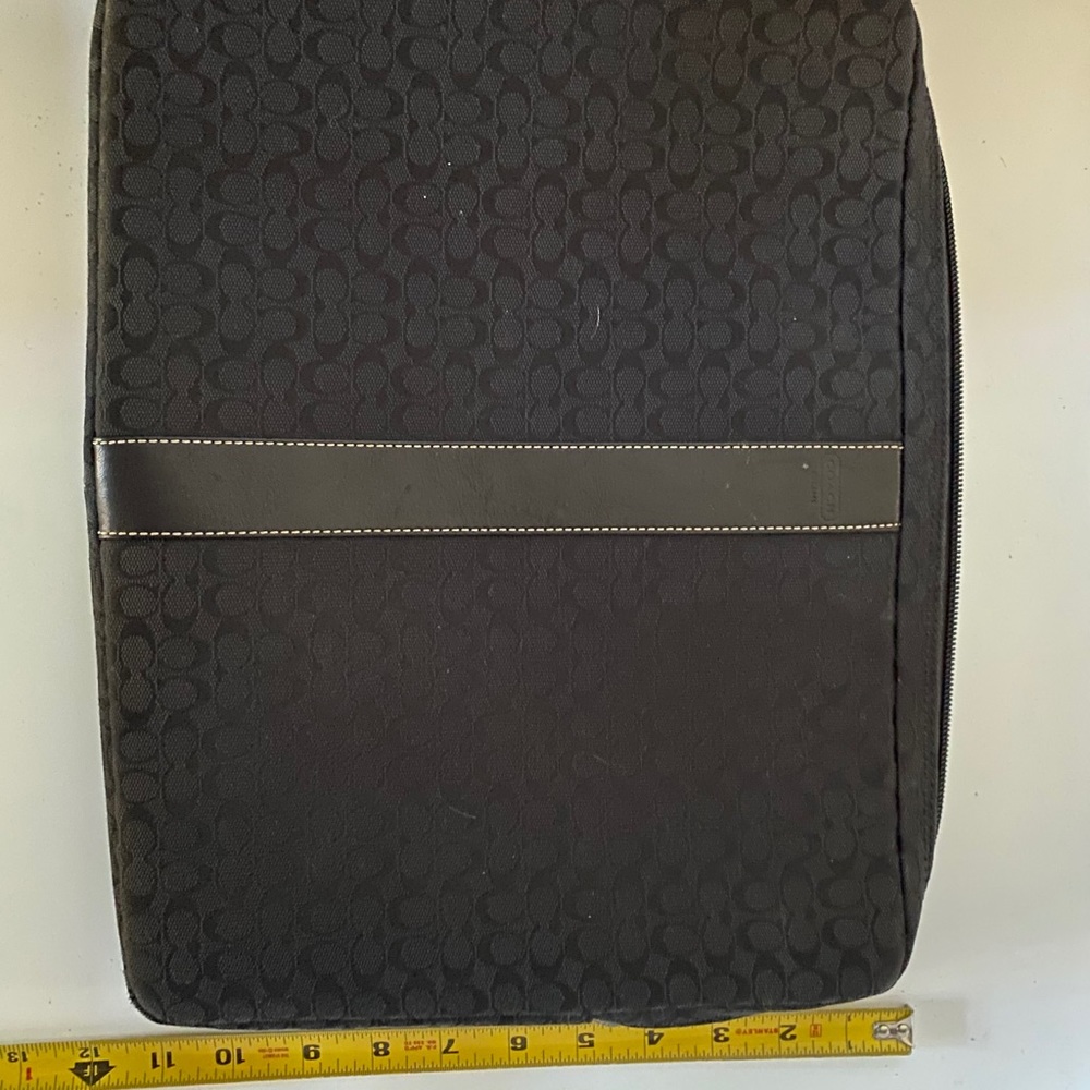 Coach laptop case